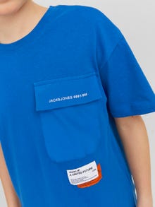 Jack & Jones Gedruckt T-shirt Für jungs -Blue Iolite - 12235635