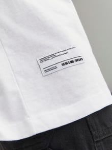 Jack & Jones Bedrukt T-shirt Voor jongens -White - 12235636