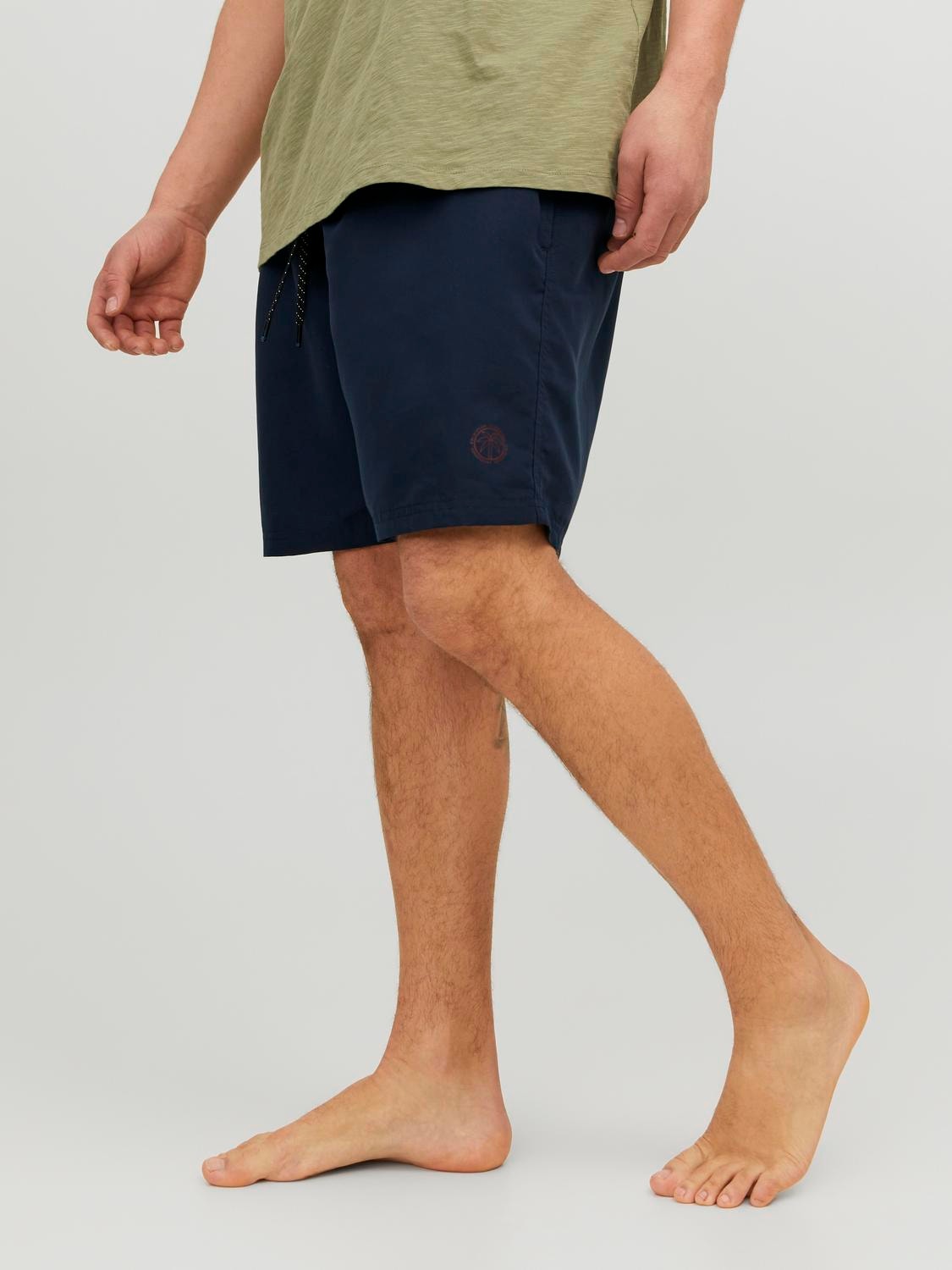 Jack & Jones Plus Size Regular Fit Badeshorts -Navy Blazer - 12235757