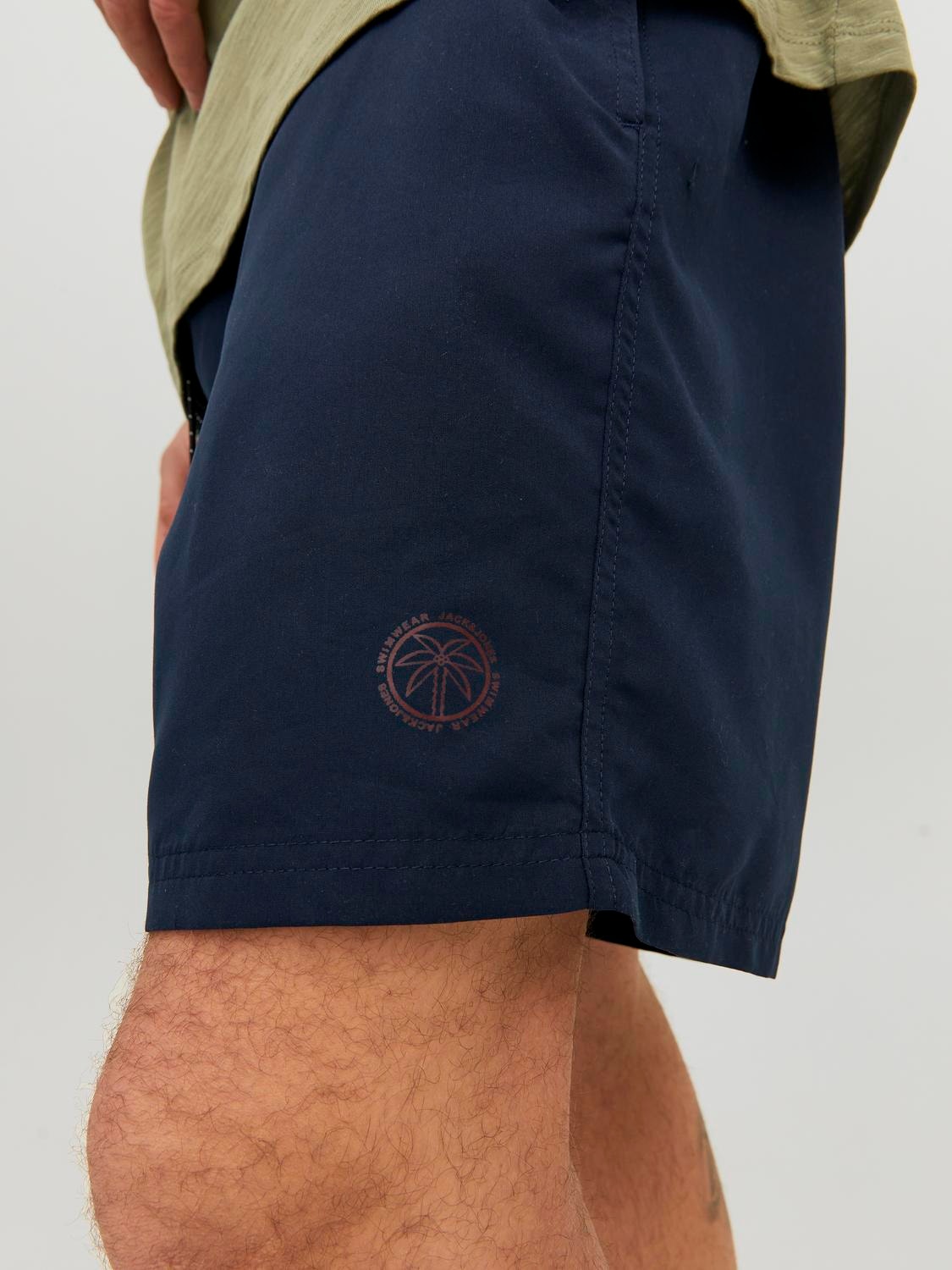 Jack & Jones Plus Size Regular Fit Badshorts -Navy Blazer - 12235757