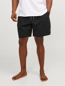 Jack & Jones Plus Size Regular Fit Badeshorts -Black - 12235757