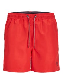 Jack & Jones Plus Size Regular Fit Pantaloncini da mare -True Red - 12235757