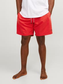 Jack & Jones Plus Size Regular Fit Szorty dlo pływania -True Red - 12235757
