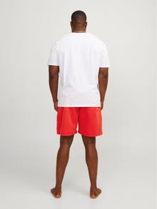 Jack & Jones Plus Size Regular Fit Badeshorts -True Red - 12235757