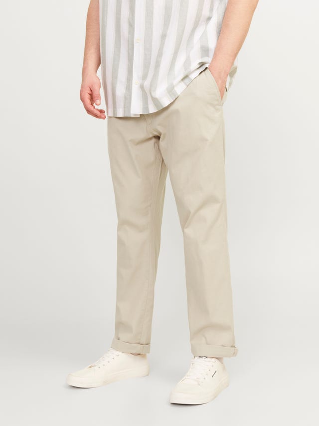 Jack & Jones Plus Size Slim Fit Spodnie chino - 12235773