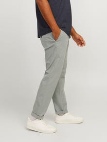 Jack & Jones Plus Slim Fit Puuvillased püksid -Agave Green - 12235773