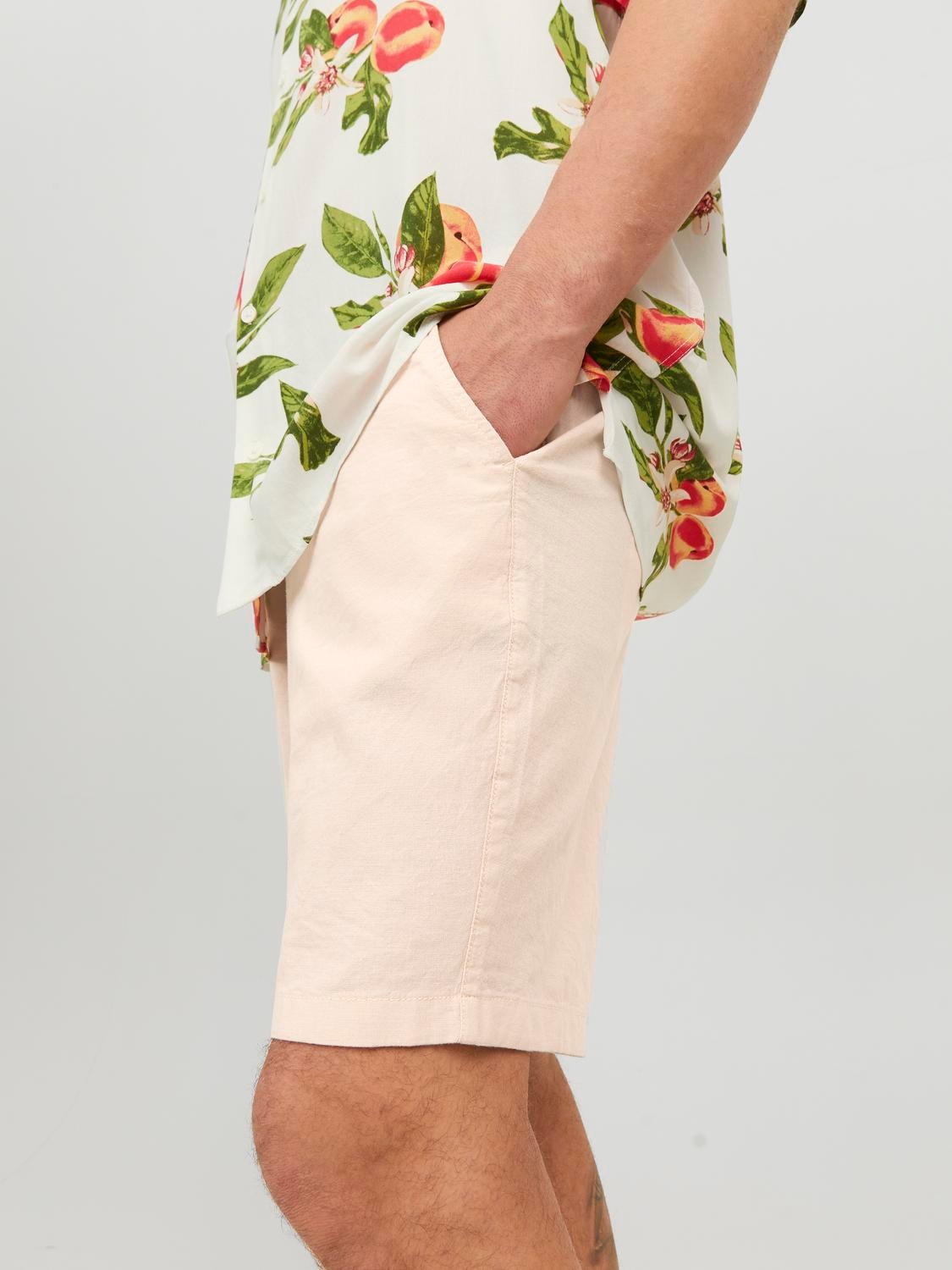 Jack & Jones Plus Size Regular Fit Chino shorts -Moon Beam - 12235793