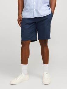 Jack & Jones Plus Size Regular Fit Chino šortai -Navy Blazer - 12235793