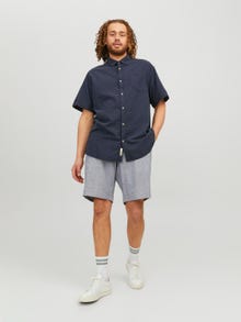 Jack & Jones Μεγάλο μέγεθος Regular Fit Κινέζικο σορτς -Blue Indigo - 12235793