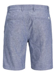 Jack & Jones Plus Regular Fit Lühikesed puuvillased püksid -Faded Denim - 12235793