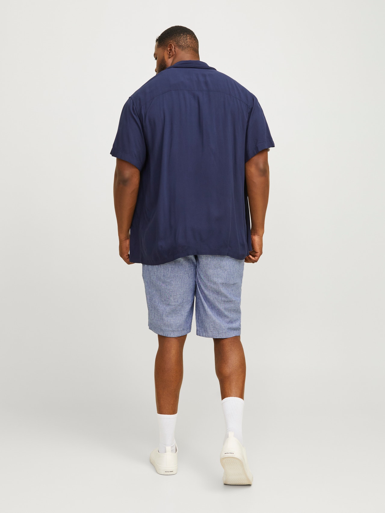 Jack & Jones Plus Size Regular Fit Chino shorts -Faded Denim - 12235793