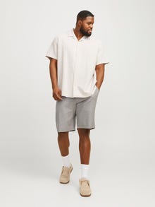 Jack & Jones Plus Regular Fit Lühikesed puuvillased püksid -Bungee Cord - 12235793