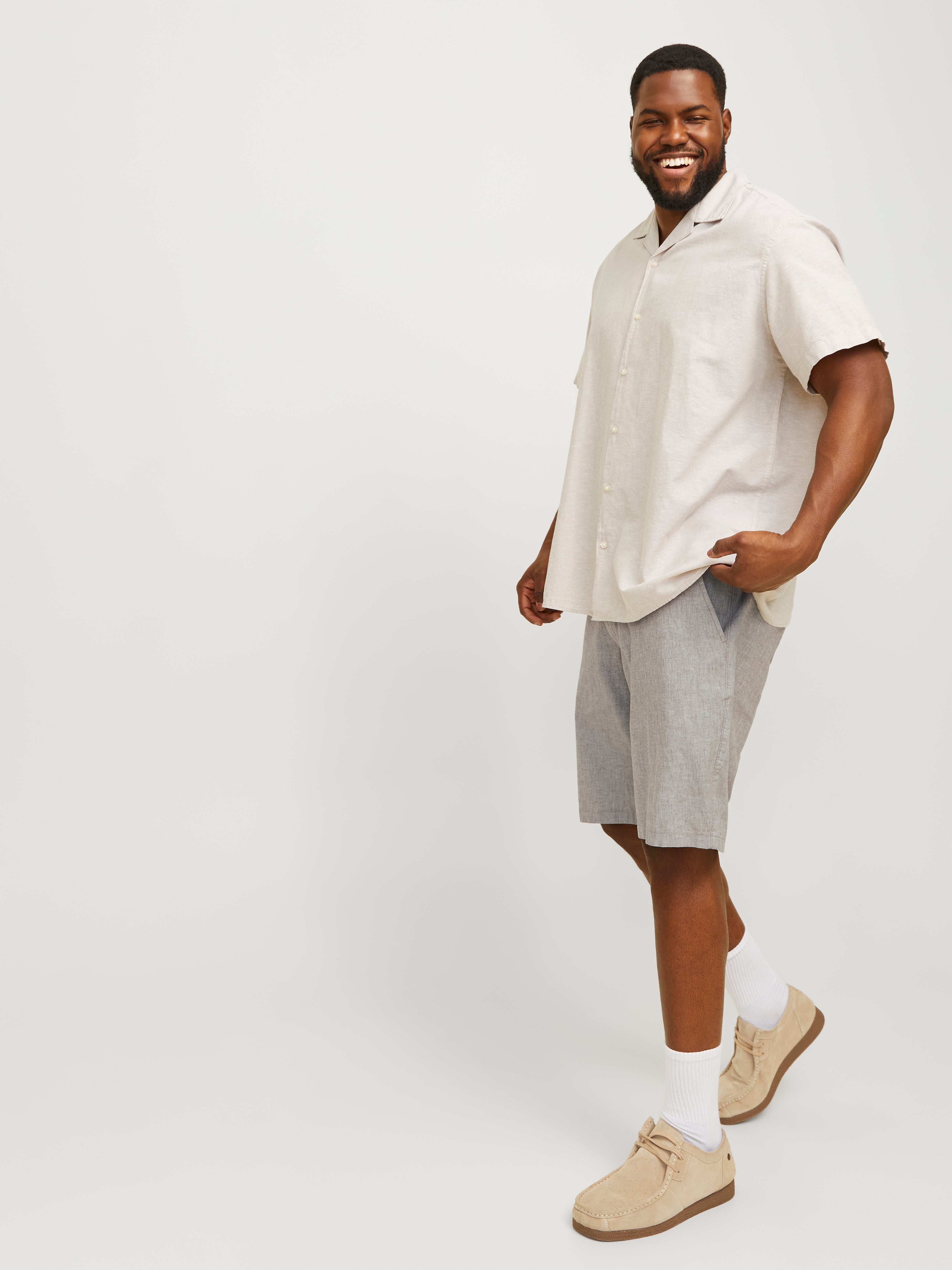Jack & Jones Plus Size Regular Fit Chino shorts - 12235793