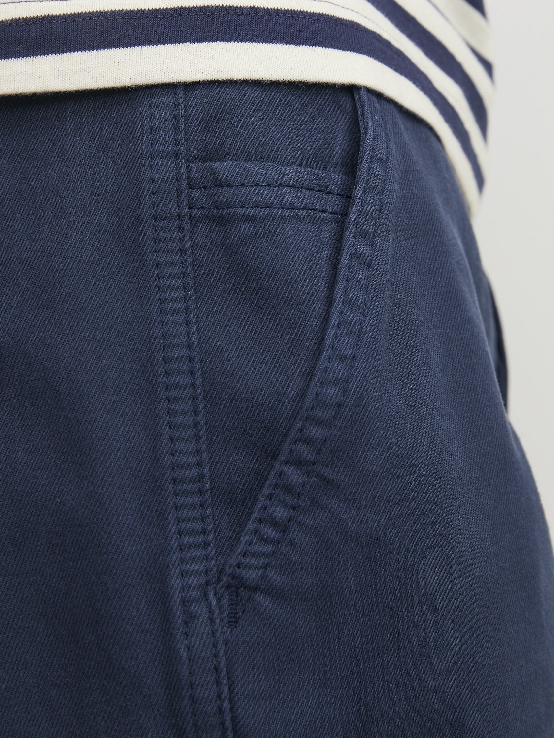 Jack & Jones RDD Loose Fit Chino shorts -Navy Blazer - 12235820