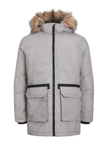 Jack & Jones Parka -Light Grey Melange - 12235858