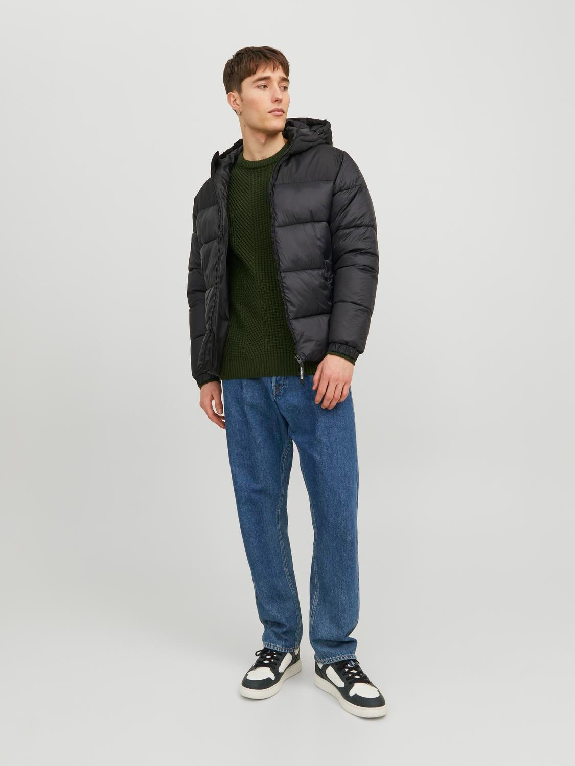 Jack & Jones Pufferjakke -Black - 12235859