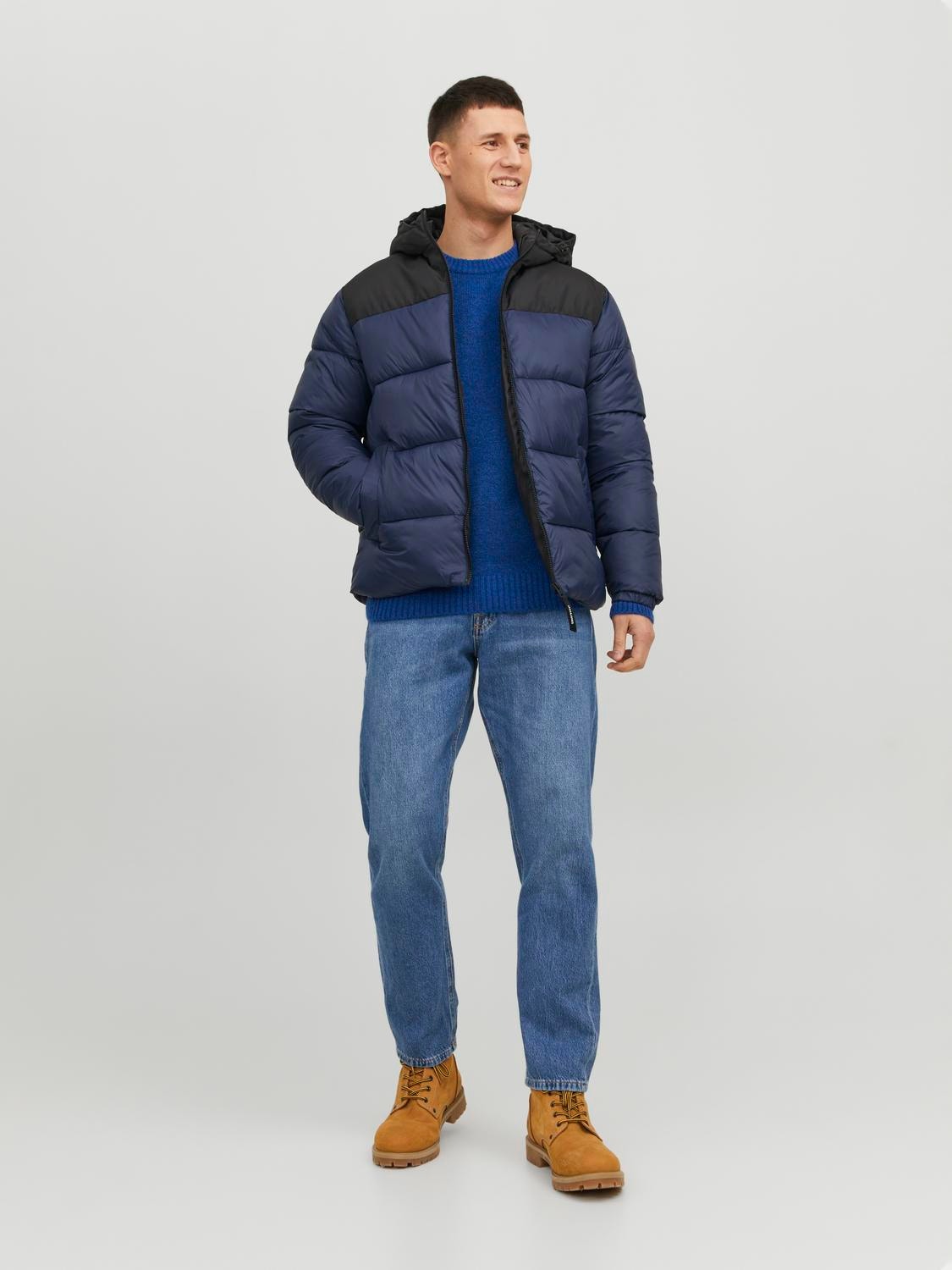 Jack & Jones Pufferjacke -Navy Blazer - 12235859