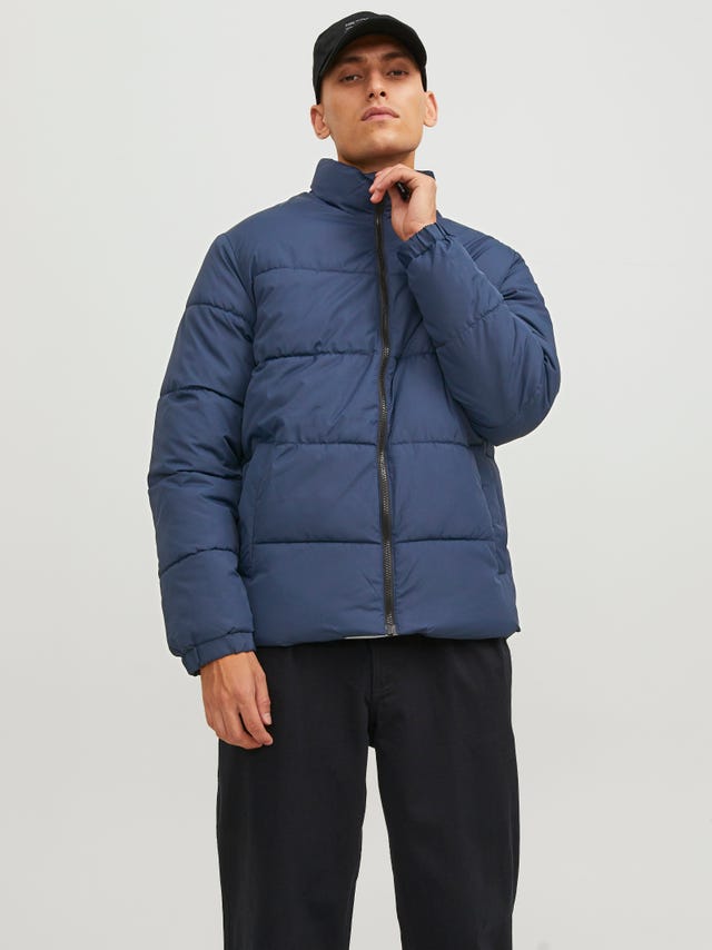 Jack&Jones® Drew Hooded Puffer Jacket - Men's Coats & Jackets in Rosin Aop Cfamo Jack&Jones® Drew Hooded Puffer Jacket - Men's Coats & Jackets in Rosin Aop Cfamo