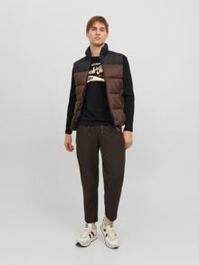 Jack & Jones Pufi mellény -Seal Brown - 12235861