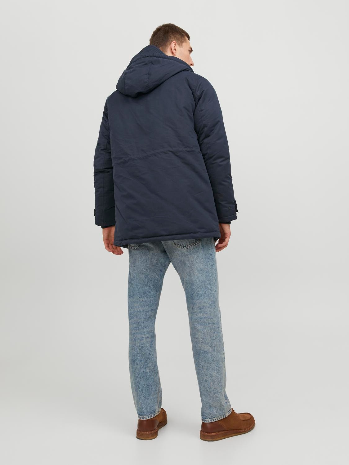 Jack & Jones Parka -Dark Navy - 12235869