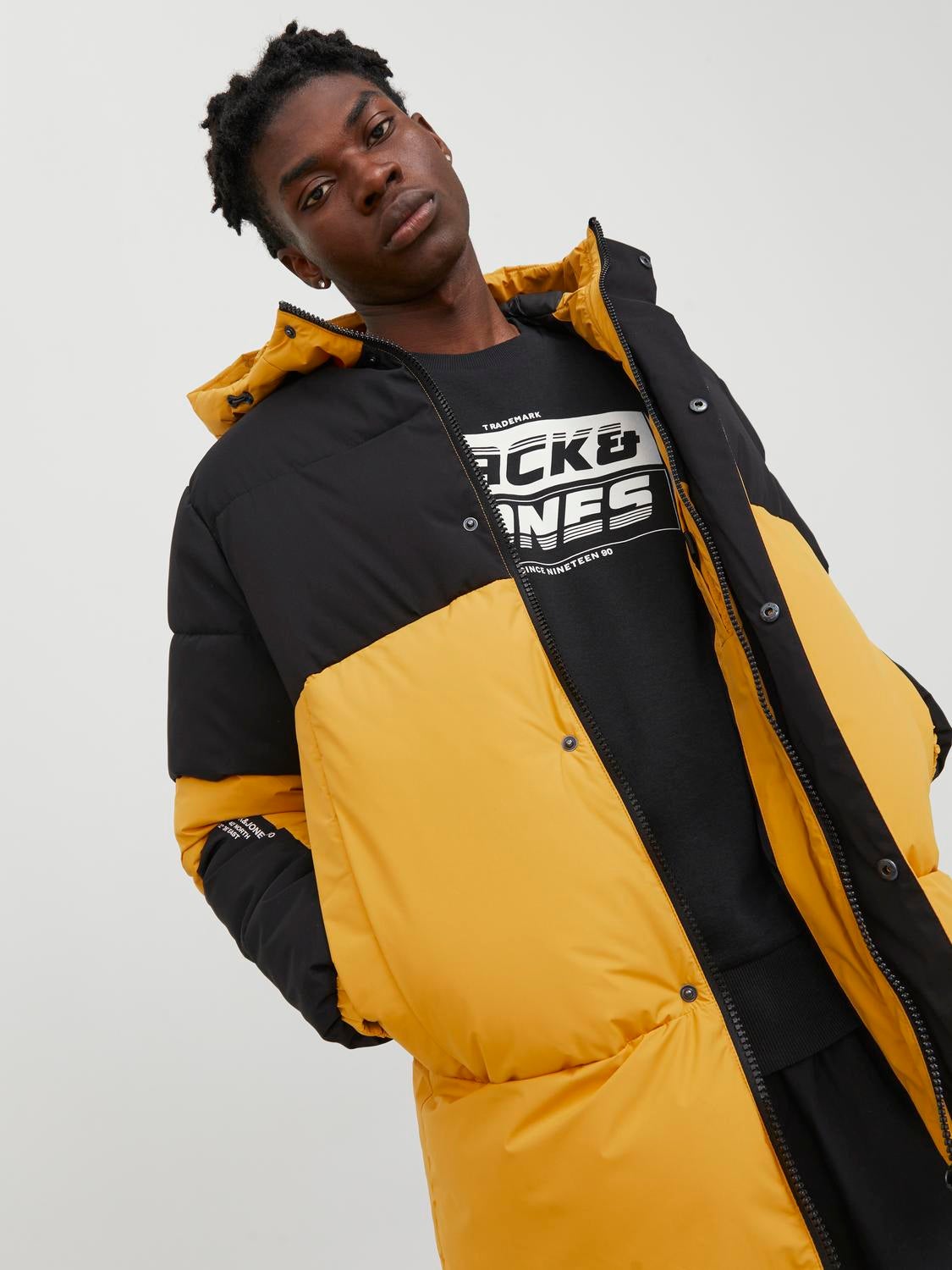 Gold Puffer Jacket outlet