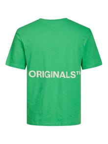 Jack & Jones Printed Crew neck T-shirt -Island Green - 12235880