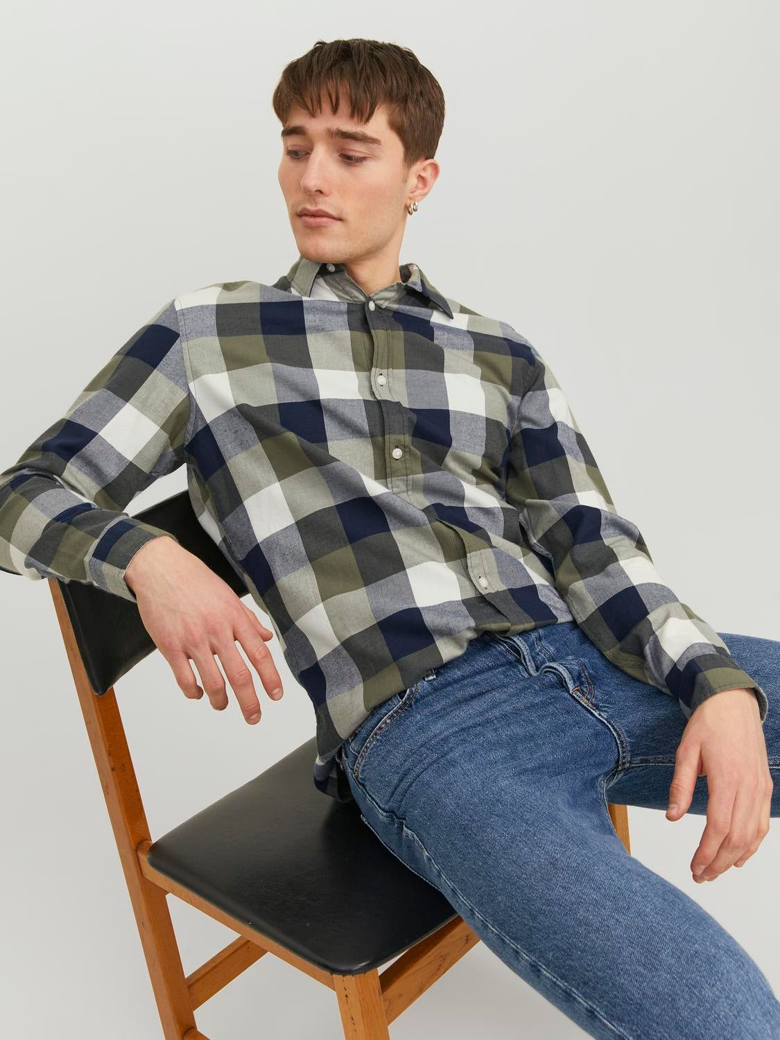 Chemise jean jack and jones hot sale