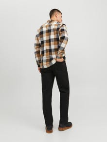 Jack & Jones Slim Fit Kostkovaná košile -Otter - 12235965