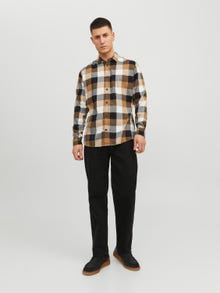 Jack & Jones Slim Fit Rutig skjorta -Otter - 12235965