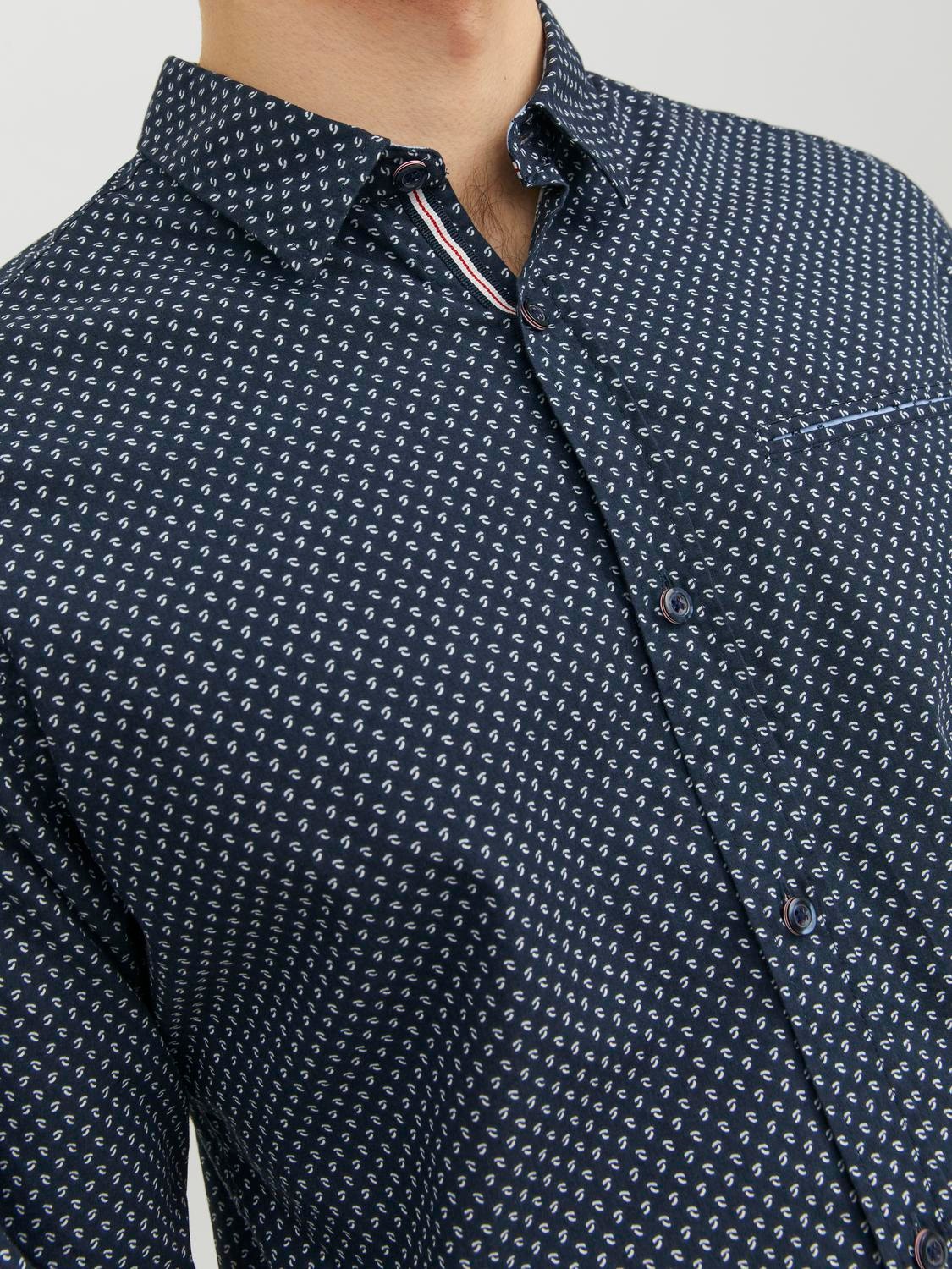 Jack & Jones Slim Fit Dress shirt -Navy Blazer - 12235969