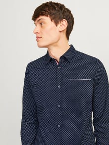 Jack & Jones Slim Fit Dress shirt -Sky Captain - 12235969