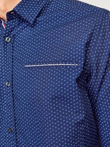 Jack & Jones Camisa Formal Slim Fit -Medieval Blue - 12235969