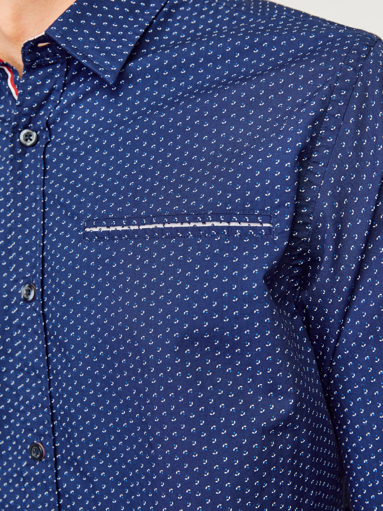 Jack & Jones Slim Fit Dress shirt -Medieval Blue - 12235969
