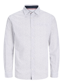 Jack & Jones Slim Fit Společenská košile -Bright White - 12235969