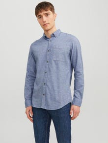 Jack & Jones Slim Fit Overhemd -Faded Denim - 12235974