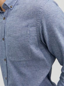 Jack & Jones Slim Fit Skjorte -Faded Denim - 12235974