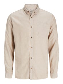 Jack & Jones Slim Fit Shirt -Oatmeal - 12235974