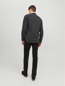 Jack & Jones Slim Fit Shirt -Dark Grey Melange - 12235974