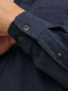 Jack & Jones Slim Fit Shirt -Navy Blazer - 12235974