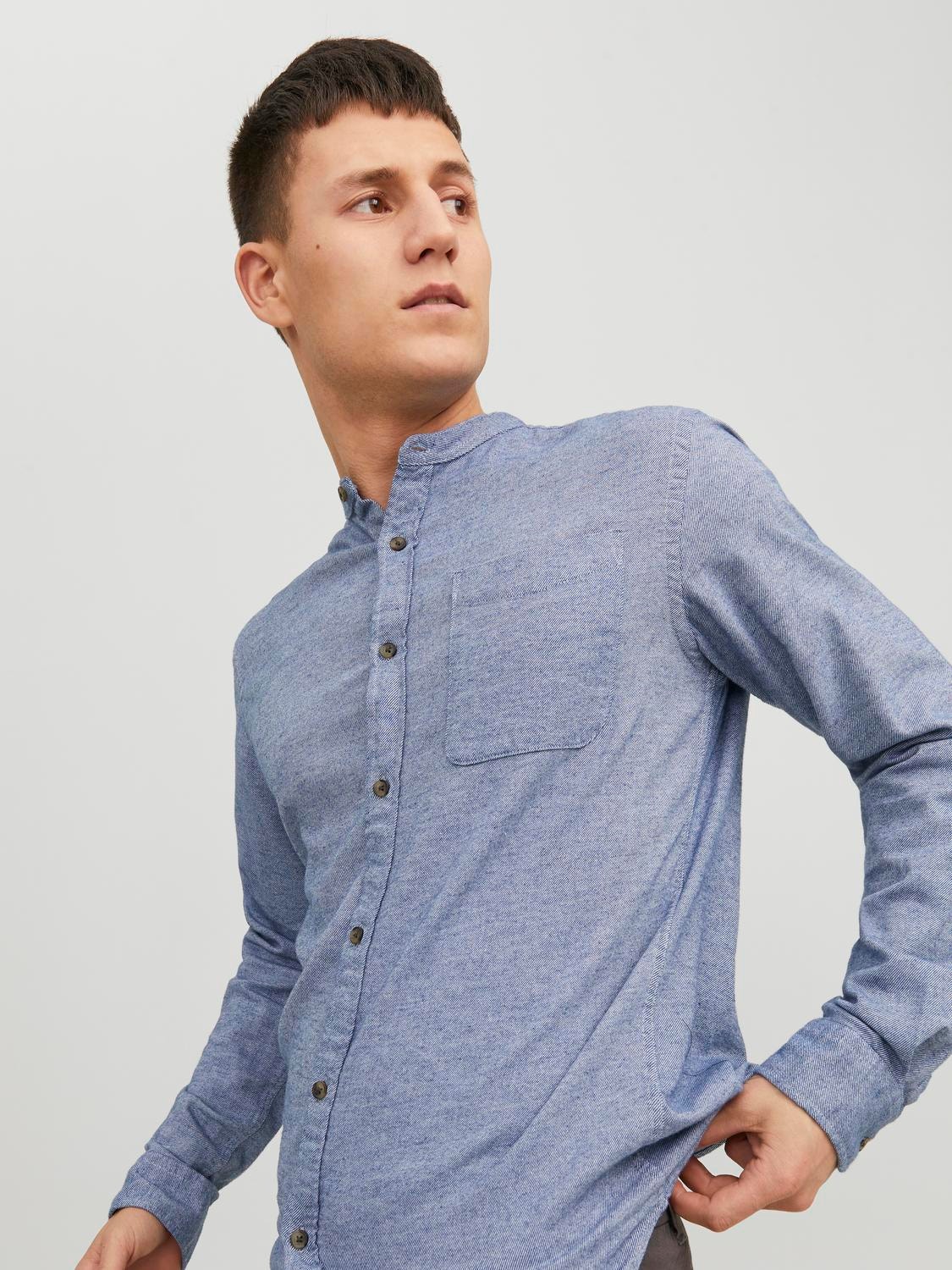 Jack & Jones Comfort Fit Casual shirt -Faded Denim - 12235975