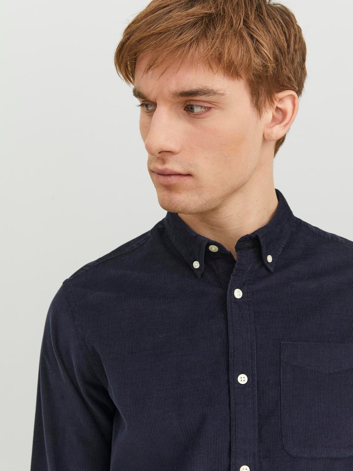 Jack & Jones Slim Fit Overhemd -Navy Blazer - 12235981