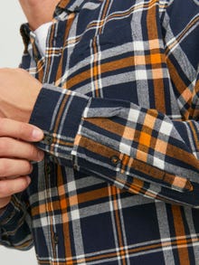 Jack & Jones Slim Fit Rutete skjorte -Desert Sun - 12235982