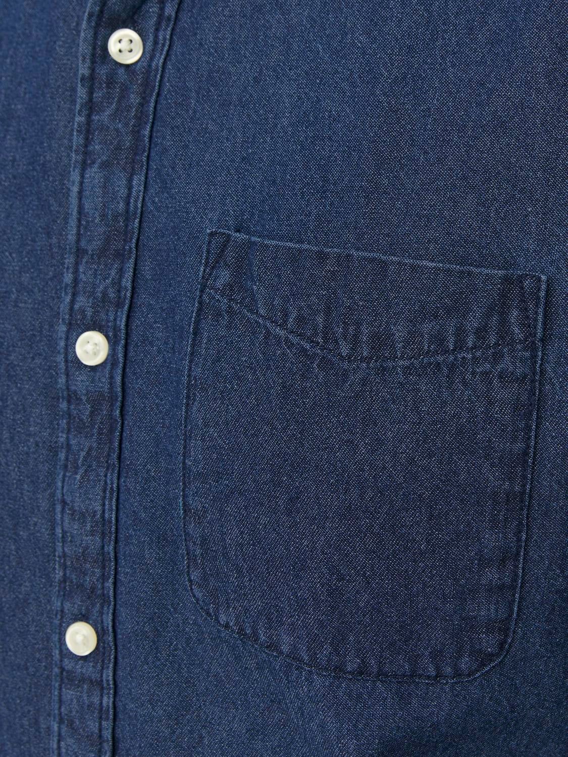 jackjones slimfitdenimshirt blue