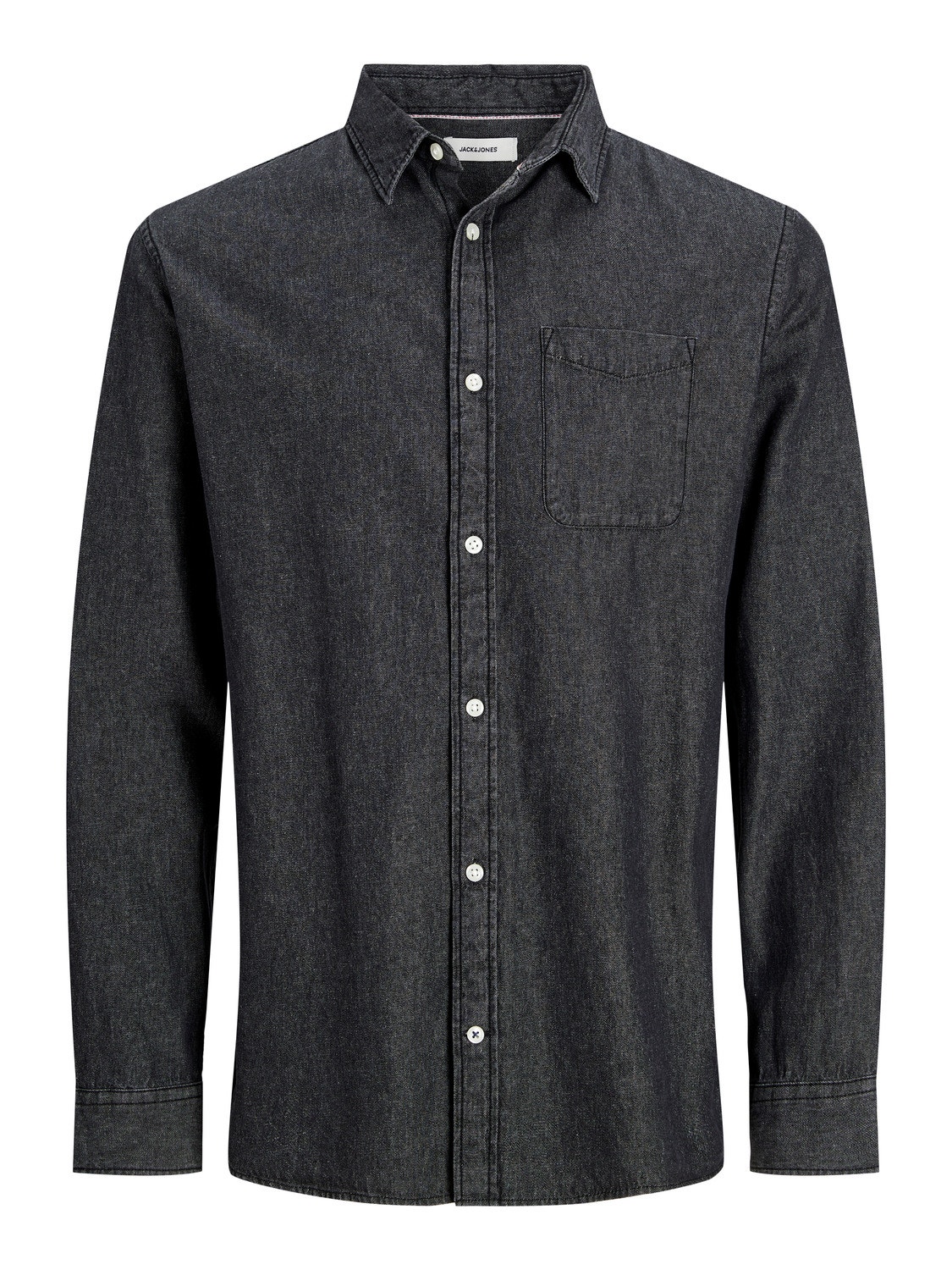 Jack & Jones Slim Fit Denimskjorte -Black Denim - 12235984