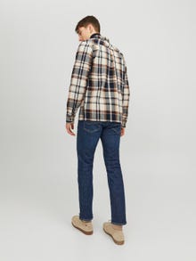 Jack & Jones Camisa de Xadrez Comfort Fit -Cloud Dancer - 12235986