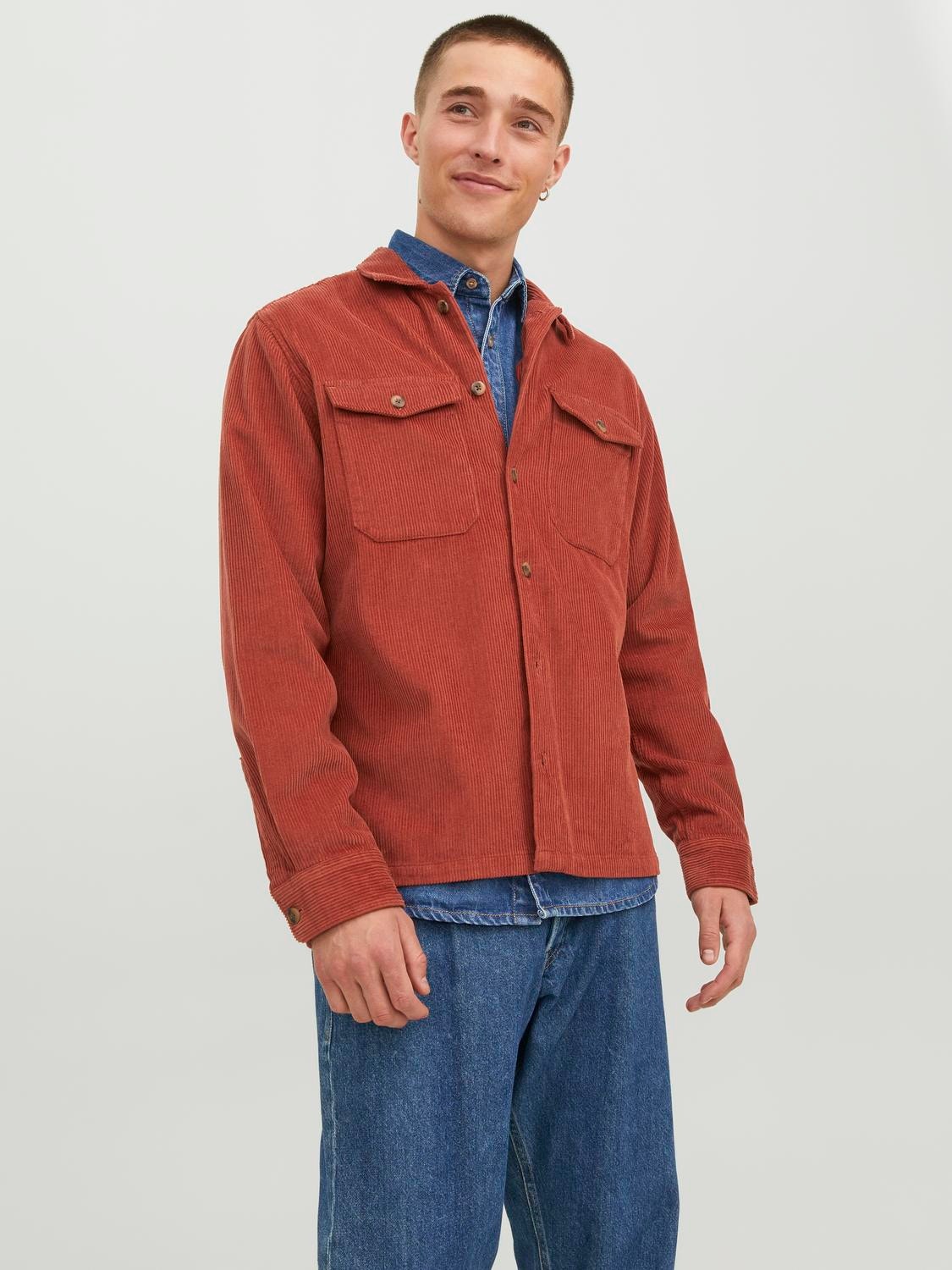 Jack & Jones Comfort Fit Převlékací košile -Cinnabar - 12235991