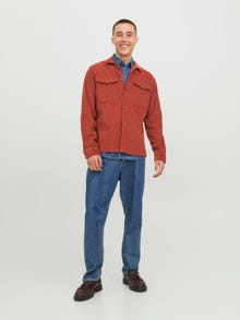 Jack & Jones Comfort Fit Permatomi marškiniai -Cinnabar - 12235991