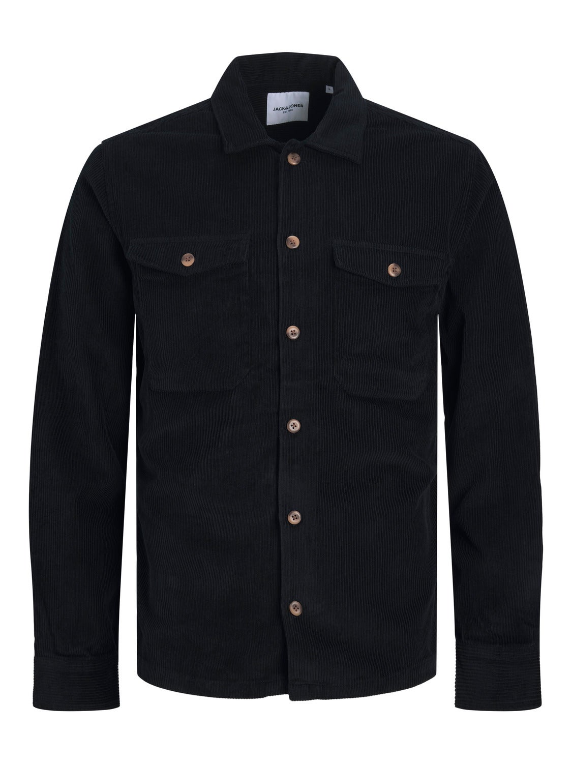 Jack & Jones premium boxy overshirt in beige
