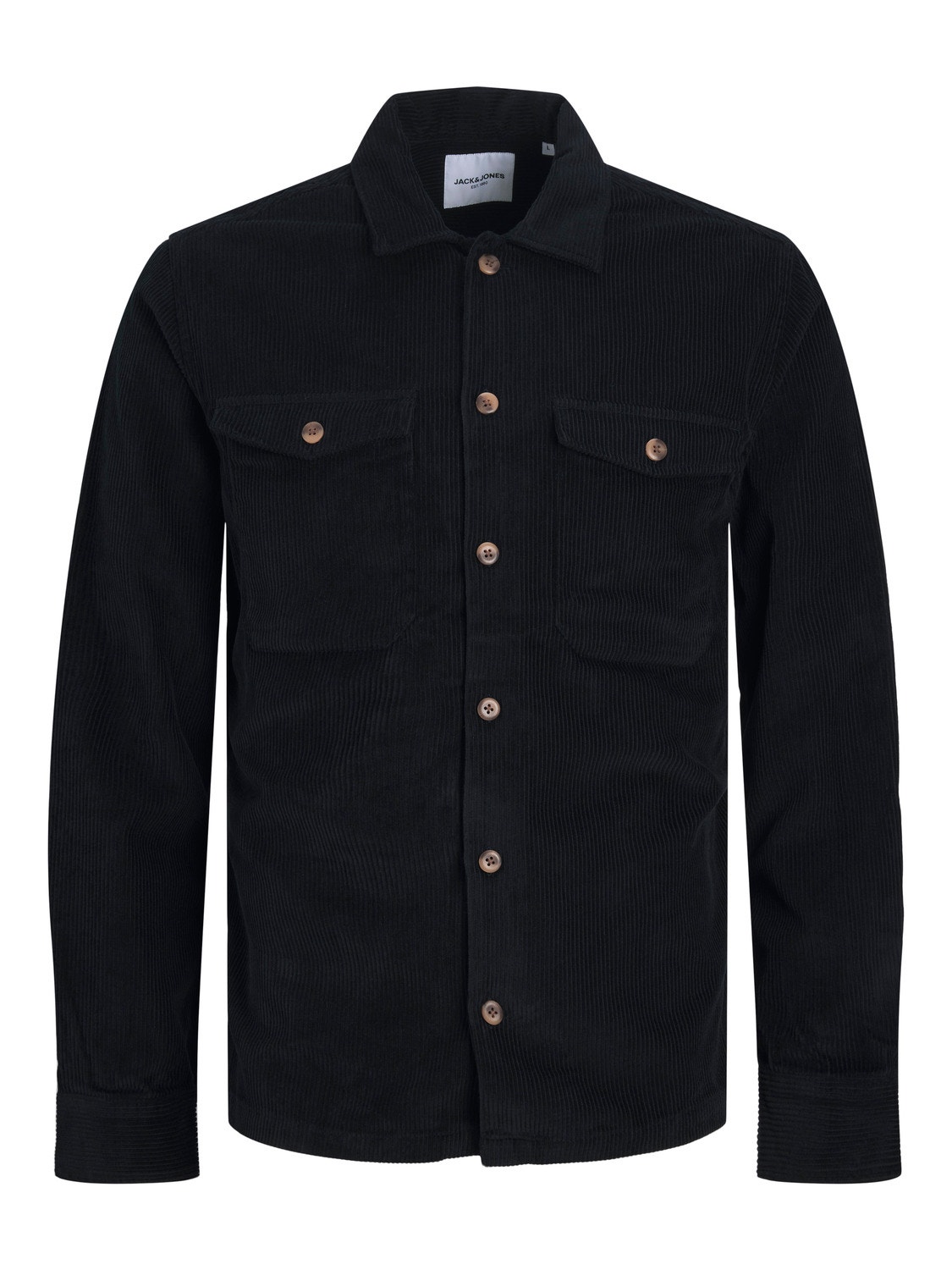 Jack & Jones Comfort Fit Overshirt -Black - 12235991