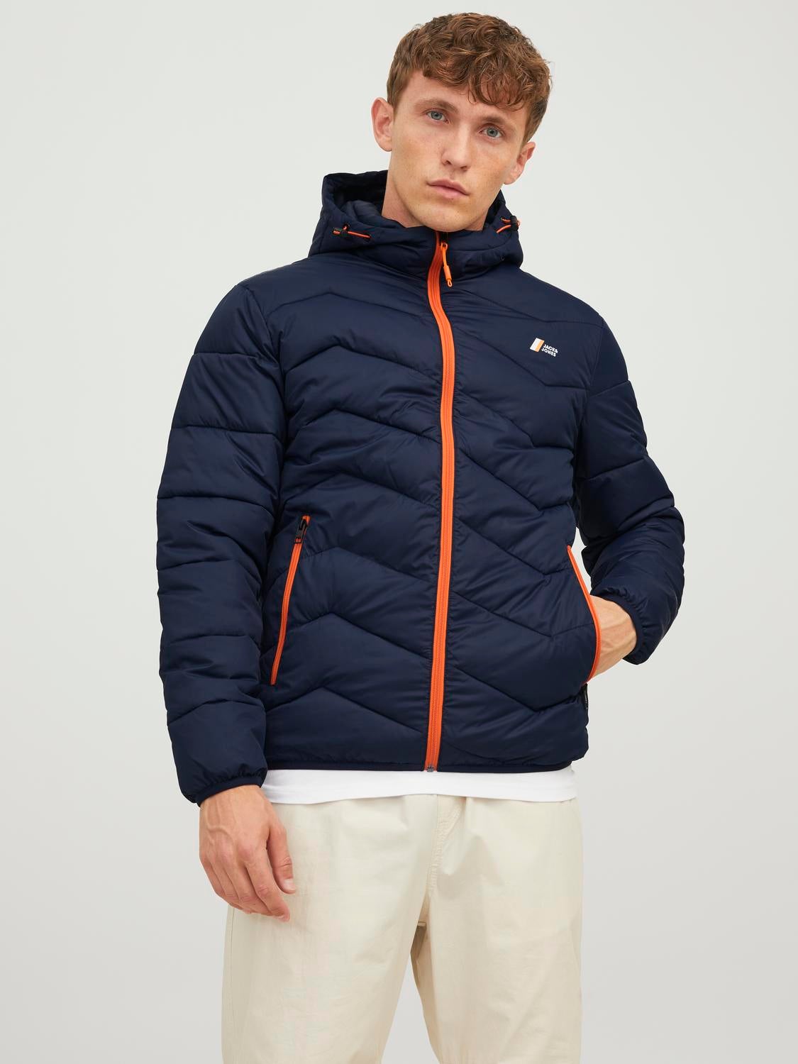 Jack & jones shop bend light puffer jacket